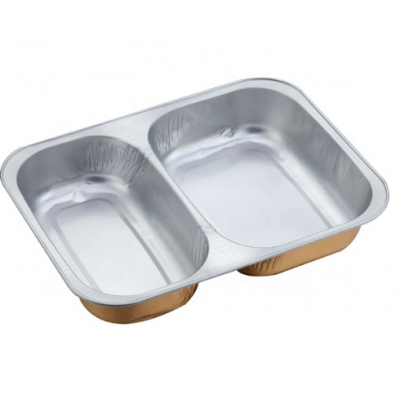 Aluminum foil containers, disposable foil tray, pans forl food packing kitchen use for household